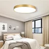 Ultra-thin LED Ceiling Lights 24W 30W 39W 60W Gold Black White Surface Installation Living Room Bedroom Home Decoration Lighting