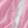 Houndstooth клетчатые рубашки с короткими рукавами для мужчин поворотный воротник повседневные топы летние льняные базовые розовые тонкие подходят мужская одежда 210601