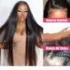 28 30 40 Inch Human Wigs for Black Women Pre Plucked Brazilian Hair 13x4 Frontal Full Hd Straight Lace Front Wig4987000