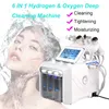 6 i 1 syre jetvatten Hydro Dermabrasion Skin Peeling Facial Care Machine