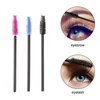 New Good Quality Disposable 50 PcsPack Eyelash Eye Lash Makeup Brush Mini Mascara Wands Applicator Brush Eyelash Extension Tool6392147