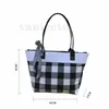 Home Buffalo Check Handbag 30*45*15cm Large Storage Bags Capacity Travel Tote Storages Maternity Bags Red Black Plaid Mommy Bag ZC345