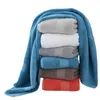 Towel Simple Solid Color Pure Cotton Thickened 80x150cm Bath Towels Travel Beach Gym Massage Blanket Absorbent Non-slip Soft Washcloth