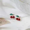 스터드 2021 사랑스러운 벚꽃 작은 귀걸이, 귀걸이에 대 한 한국 크리 에이 티브 패션 여자 파티 쥬얼리 선물