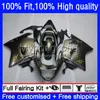 Injection Mold Fairings For HONDA Blackbird CBR 1100XX 1100 XX 96-07 35No.14 CBR1100XX 96 97 98 99 00 01 CBR1100 XX 2002 2003 2004 2005 2006 2007 OEM Bodys ALL Titanium