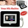 5 patroner vmax hifu ansiktslyftning maskin till salu Hög intensitet fokuserad ultraljud ansikte lyft rynk borttagning skönhetssystem