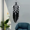 Dream Catchers for Bedroom Tassel Wall Hanging Blessing Gift Handmade Dreamcatchers Home Decor Feather Ornament Craft 3 Colors