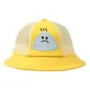 DHL Cartoon Sun Hat Adjustable Summer Kids Cap For Boys Travel Beach Swim Accessories Children Hats