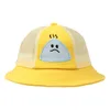 Cartoon Sun Hat Adjustable Summer Kids Cap For Boys Travel Beach Swim Accessories Children Hats