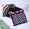 Fashion National Flag 12PCS cotton handkerchief head towel INS Style napkins 30*30cm for cloth napkin Outdoor sports hip-hop square scarves hot selling