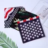 Fashion National Flag 12 Pcs Algodão Handkerchief Head Towel Ins Estilo Guardanapos 30 * 30 cm para pano guardanapo Ao ar livre esportes quadrados quadrados quadrados venda quente