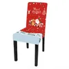 Groothandel kerststoel covers mode afdrukken huishoudelijke stoelen decoraties