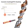 Ensemble de baguettes de fer 5 en 1 19-32mm rouleaux de bigoudi chauffants instantanés pinces à friser avec réglage de la température LCD