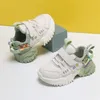 Dimid New Autumn Baby Sneaker Soft Leather Oddychająca Niemowlak Maluch Lekki Niepoślizgowy 0-3 Rok Boy Girl Walkers Buty 210315