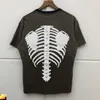 Kapital Bone T Shirt Mężczyźni Kobiety Kapital Casual Tshirt Szybka Wysyłka X0628