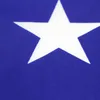 Amerikaanse vlag polyester dubbele lijn gekrulde rand Amerikaanse sterren en strepen tuin vierkante banner Verenigde Staten vlaggen 90 * 150cm