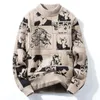 men anime sweater