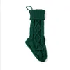 2021 Christmas Stocking Stockings Decor Festival Festival Sac cadeau Fiche