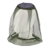 Berretto anti-zanzara da viaggio campeggio copertura leggera moscerino zanzara cappello per insetti bug maglia testa rete protezione per il viso W0270