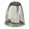 Anti-Mosquito Cap Travel Camping Hedging Lichtgewicht Midge Mosquito Insect Hat Bug Mesh Head Net Face Protector W0270