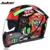 Caschi moto Unisex Casmetto sicuro Full Face Moto Motocross Capacetes De Motociclista Dot Casque Dirt Bike Helm