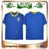 2010 Retro Brazil Away Soccer Jersey 10 Brasiliansk VM.