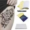 Adesivi per finestre 5PC Carta per trasferimento stencil per tatuaggi professionale Formato A4 Utilizzato dai tatuatori Carte per fotocopiatrici Per