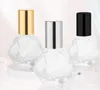 8ml Empty Portable Roller Perfume bottles Refillable For Essential Oils Steel Ball Glass Fast