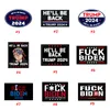 Trump 2024 PVC Auto Sticker American Presidential Campaign Stickers Biden is niet mijn presidenten Waterdichte banner