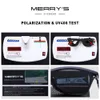 Merrys Design Men Women Classic Retro Rivet Polariserade solglasögon Lättare Design Square Frame 100 UV Protection S85081448331