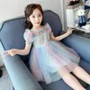 Girls Sequined Kids Princess Summer Sequins Dresses Toddler Cosplay Dress Girl Tutu Teen Birthday Gown Party Clothes Vestidos 60 Y2