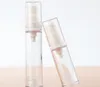 5 ml 10 ml Airless Bottle Clear and Plastic Lotion Sub-botteling met PP Vacuümpomp Serum Samll Sample Packaging Flessen SN3932