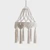 Lamp Covers & Shades Nordic Style Hand-knitted Lampshade Living Room Home Decor Modern Tassel Wedding Hanging Ceiling Light Cover Pendant