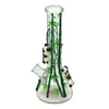 2021 hotselling hand painted WG08144 panda glass bongs smoking water pipe wholesale, good quality and fashion