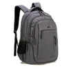 Plecak o dużej pojemności plecaki laptopa 15,6 Ox Black Solid High School Torby