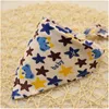 40 * 40 * 58 Baby Bibs Towels Cartoon Triangular Towel Lovely Kids Fashion Accessories 1 1tt Q2