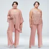 mãe of groom pant ternits plus size