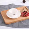 Holzgerichte Paletten Square Runde Platten Küche Umweltfreundliche Holz Paletten Geschirr Snack Kuchen Tablett Tasse Halter Hauswaren Werkzeug BH4493 WXM