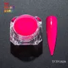 TCT-003 12 Färger Fluorescerande Neon Pigment PowderFor Polish Målning Gel Nail Art och DIY Dekoration