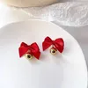 Stud 2021 Christmas Earrings Butterfly Bell Fashion Trend Earring Creative Party Ornamenten Gift voor Lover Girl