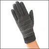 Fingerless Gloves Male Men Screen Touch Winter Warm Wrist Mittens Full Finger Combed Cotton High Quality
