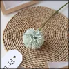Dekoracyjne wieńce dostawy ogrodowe9-kolor stokrotki Tasso Series Daisy Wedding Party świąteczne sztuczne fałszywe kwiaty Ikebana Home Decor Silk