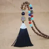 Tassel Original Beaded Necklace Sweater Chain Pendant Wholesale Bomull förtjänar att agera rollen som National Wind Nepal