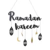 Ramdan Kareem Dekorasyon Ahşap Kolye Süsler Eid Mübarek Dekor Ev Için İslam Müslüman Parti Dekorasyon Ramazan 2021 Yardım 210408