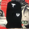 Beanies Balaclava embroid 스키 마스크 겨울 네온 그린 할로윈 ​​파티 사이클링 Y2K Egirl Costume 코스프레 스트리트 갱