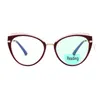 Sonnenbrille Progressive Multifokalbrille Bifokale Blaulicht-Lesung Frauenpunkte für Leser in der Nähe von Fernsicht FML