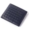 財布カルテイラマスコリン豪華な高級羊の肌編みスタイルの男性財布2021ファッションメンズの財布3販売