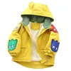 Peuter Meisjes Mode Winter Baby Boy Kleding Kinderen Lange Mouwen Warme Jassen Kinderen Sport Hooded Bovenkleding Jas 2 tot 5 jaar H0910