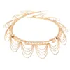 Multi-Layer Tassel Sexig Belly Chain Retro Midja Bälte Kedjor Sommar Strand Kropp Smycken För Kvinnor