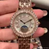 Super lady watch Swiss quartz movement Waterproof 50 m diameter 36mm High quality (108 + 36) diamond watches